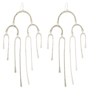 Carolyn Keys: Lola Earrings - Silver