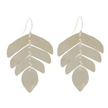 Carolyn Keys: Leah Earrings - Silver