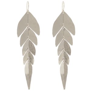 Carolyn Keys: Swish Small Earring - Silver