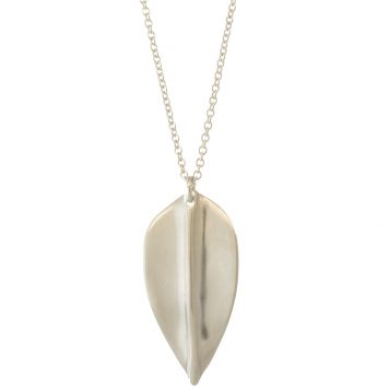 Carolyn Keys: Calla Necklace - Silver