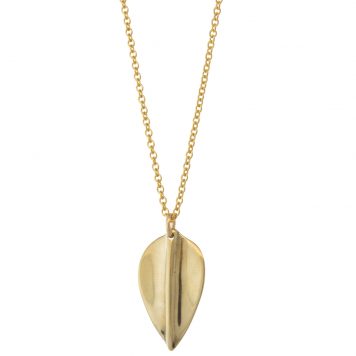 Carolyn Keys: Lila Necklace - Brass w/ gold fill chain