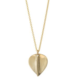Carolyn Keys: Lucy Necklace - Brass w/ gold fill chain