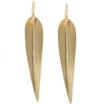 Carolyn Keys: Kiko Earrings - Brass
