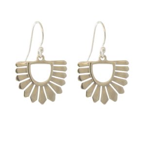 Carolyn Keys: Osa Earrings - Silver