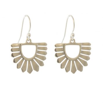 Carolyn Keys: Osa Earrings - Silver