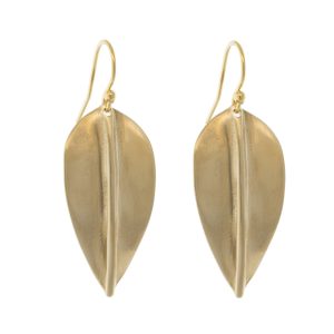 Carolyn Keys: Calla Earrings - Brass