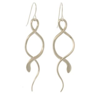 Carolyn Keys: Asp Earrings - Silver