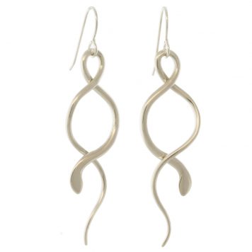 Carolyn Keys: Asp Earrings - Silver
