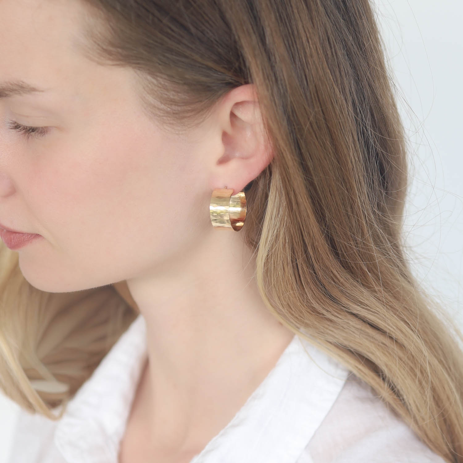 Carolyn Keys: Coco Hoops - Small - 14k Gold Fill