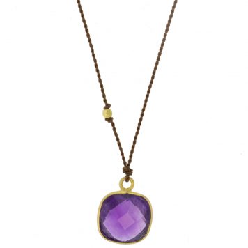 Margaret Solow:AMETHYST/18KT