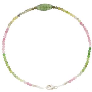 Margaret Solow:TOURMALINE + TOURMALINE BEADED BRACELET
